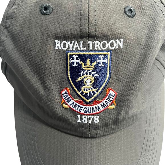 Royal Troon Golf Club Hat Imperial Sports Adjustable Cap British Open Logo - Picture 1 of 6